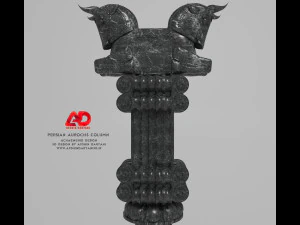 Persian columnachaemenid 3D Model