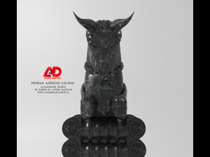 Persian columnachaemenid 3D Model