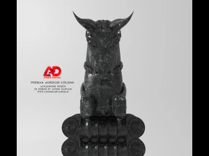 Persian columnachaemenid 3D Model