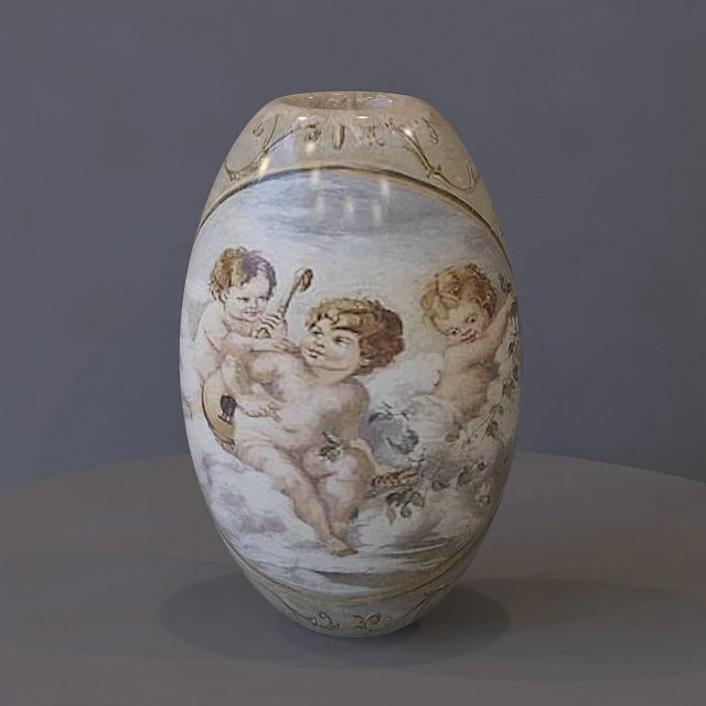 vase 3D Model .c4d .max .obj .3ds .fbx .stl .blend 