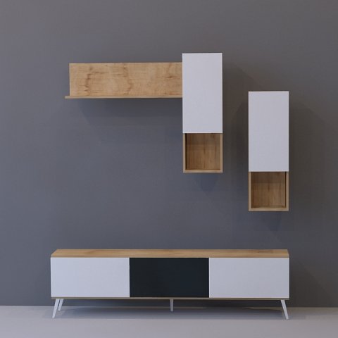 tv stand Model 3D .c4d .max .obj .3ds .fbx .stl .blend 