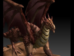 powerfull dragon 3D Print Model