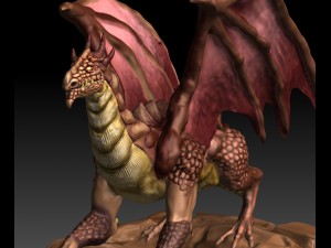 powerfull dragon 3D Print Model