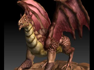 powerfull dragon 3D Print Model