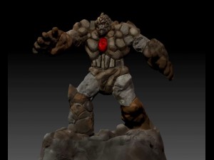 golem 3D 프린트 모델