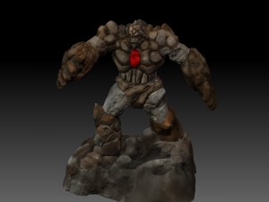 golem 3D प्रिंट मॉडल
