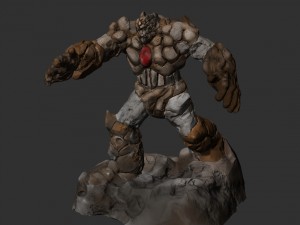golem 3D प्रिंट मॉडल