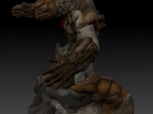 गोलेम 3D प्रिंट मॉडल