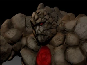 गोलेम 3D प्रिंट मॉडल
