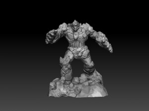 golem 3D प्रिंट मॉडल