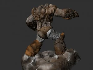 गोलेम 3D प्रिंट मॉडल