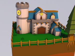 castle 3D Model