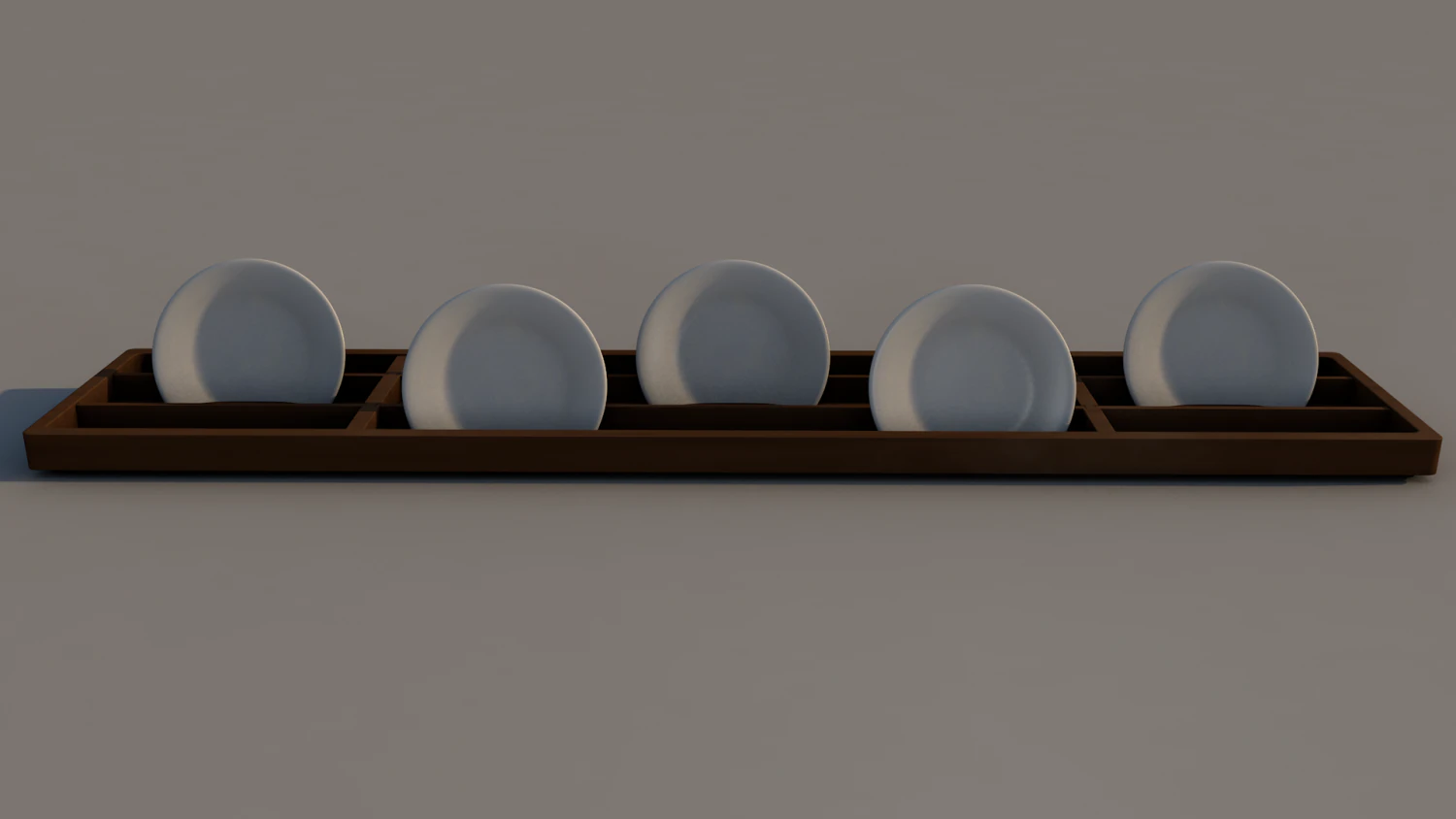drying rack plates 3D Model .c4d .max .obj .3ds .fbx .stl .blend 