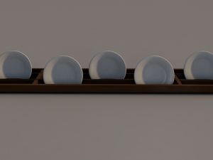 drying rack plates 3D Model