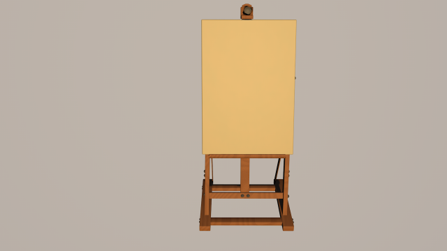 easel Modello 3D .c4d .max .obj .3ds .fbx .stl .blend 