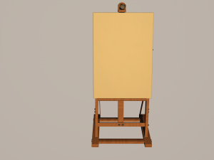 easel 3D Model