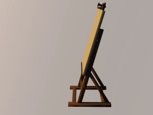 cavalete Modelo 3D
