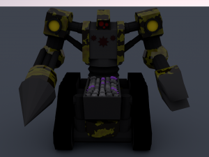 mining robot 3D Model