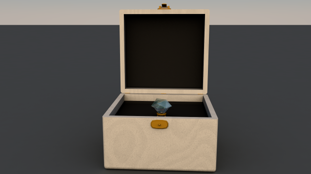 ring box Model 3D .c4d .max .obj .3ds .fbx .stl .blend 