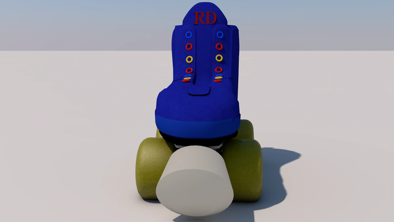 roller skates 3D Model .c4d .max .obj .3ds .fbx .stl .blend 