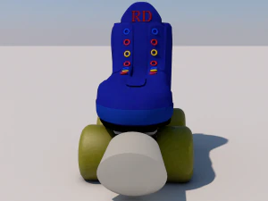 roller skates 3D Model
