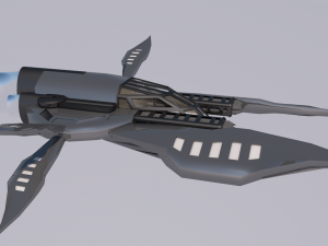 space ship 3D Model