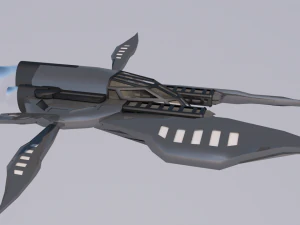 nave spaziale Modello 3D