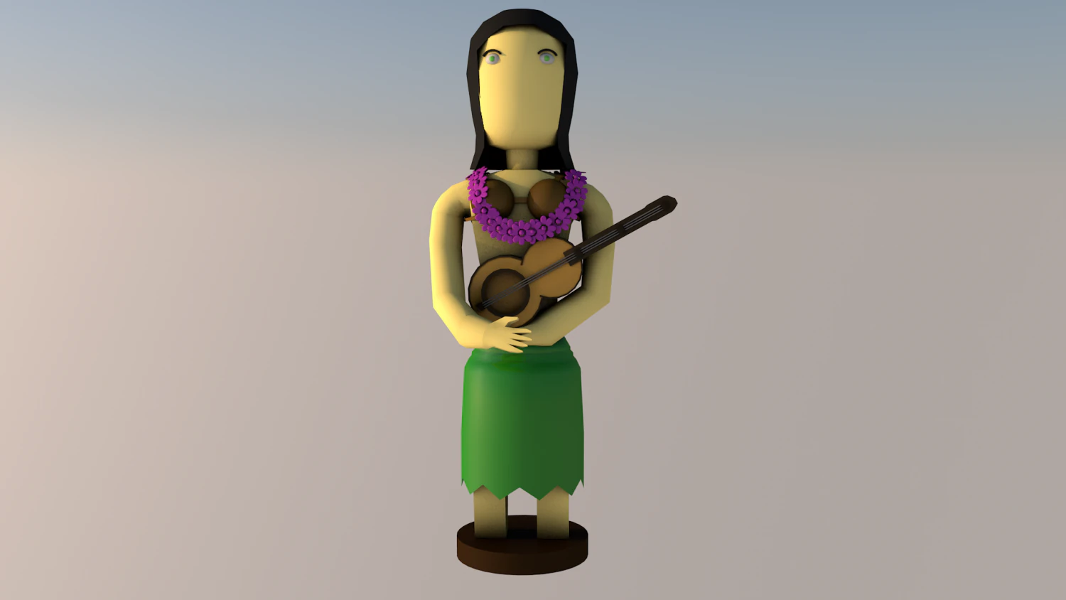 statue 3D Model .c4d .max .obj .3ds .fbx .stl .blend 