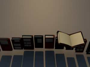 books 3D 模型