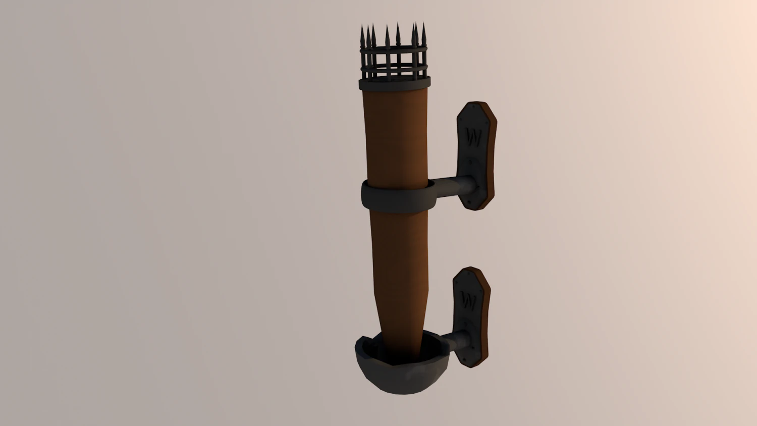 torch 3D Model .c4d .max .obj .3ds .fbx .stl .blend 