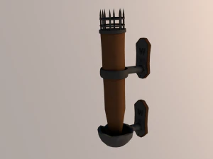 मशाल 3D मॉडल