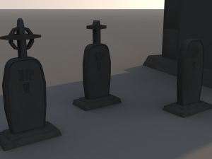 tombstone 3D-Modell