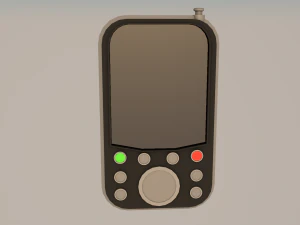 мобильный 3D Модель