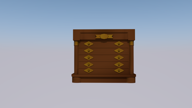 closet Modelo 3D .c4d .max .obj .3ds .fbx .stl .blend 