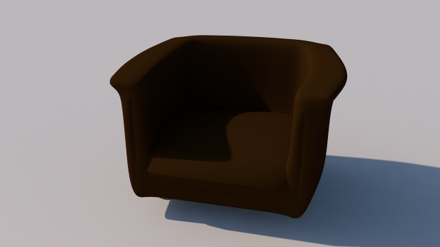 chair 3D Модель .c4d .max .obj .3ds .fbx .stl .blend 
