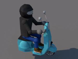 moped 3D Model
