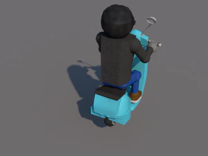 moped 3D Model