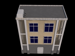 apartment building 3D Model