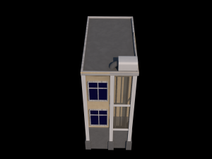 apartment building 3D मॉडल
