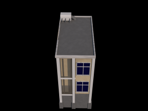 apartment building 3D मॉडल