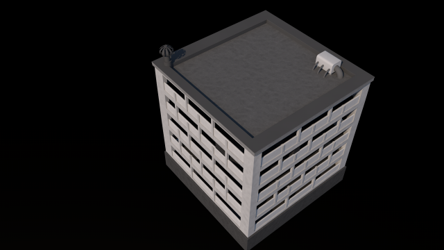 parkinglot 3D 모델 .c4d .max .obj .3ds .fbx .stl .blend 