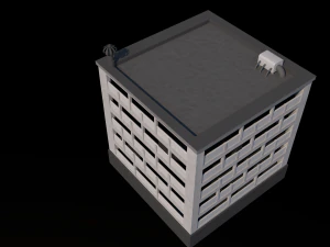 पार्किंग स्थल 3D मॉडल