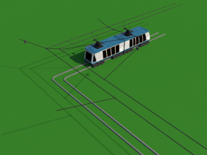 tram 3D Model