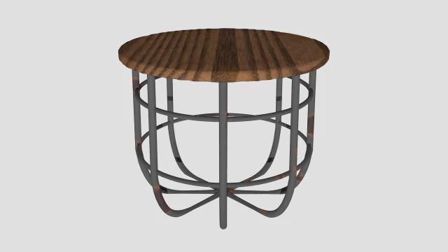 стол 3D Модель .c4d .max .obj .3ds .fbx .stl .blend 