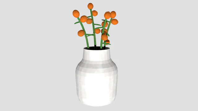 फूल 3D मॉडल .c4d .max .obj .3ds .fbx .stl .blend 