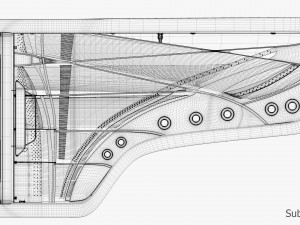 Piano design Modèle 3D