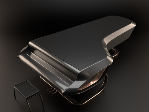 Piano design Modèle 3D