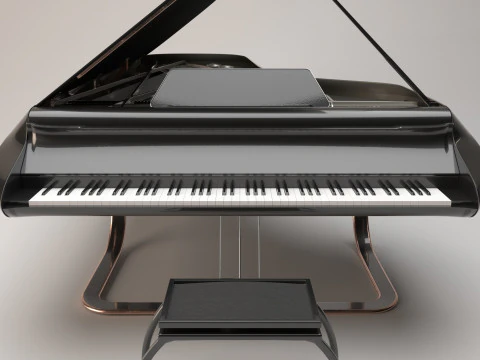 Piano design 3D Model
