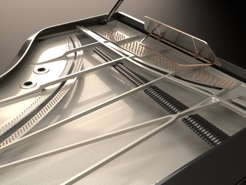 Piano design Modèle 3D