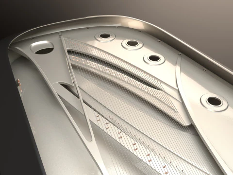 Piano design 3D Model